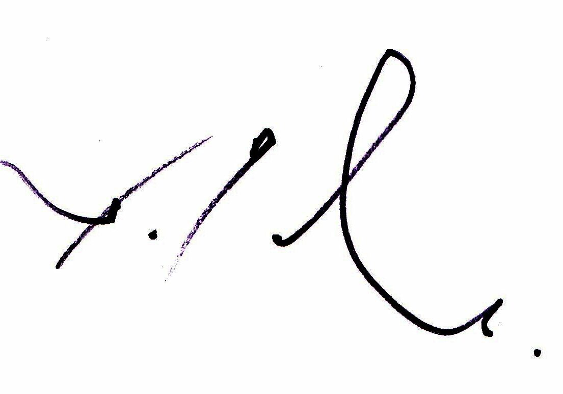 John Ross Palmer Signature